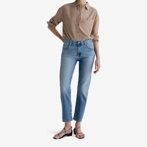 AG Jeans Ex-Boyfriend Mid-Rise Slouchy Slim in 12 Years Odyssey